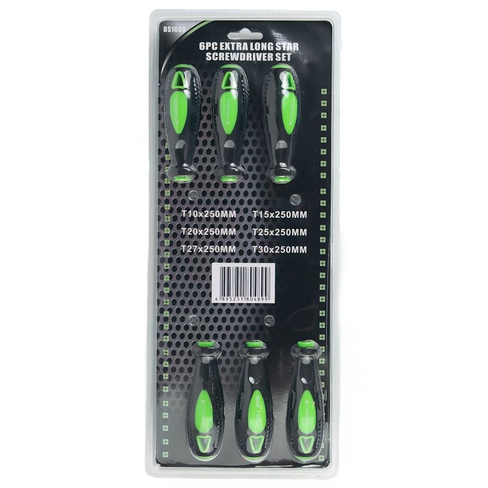 DSD TOOLS 6PC EXTRA LONG STAR SCREWDRIVER SET DS1050 image 2