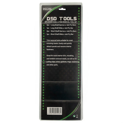 DSD TOOLS 6PC DOOR PANEL &amp; TRIM REMOVAL TOOL SET DS1244 image 1