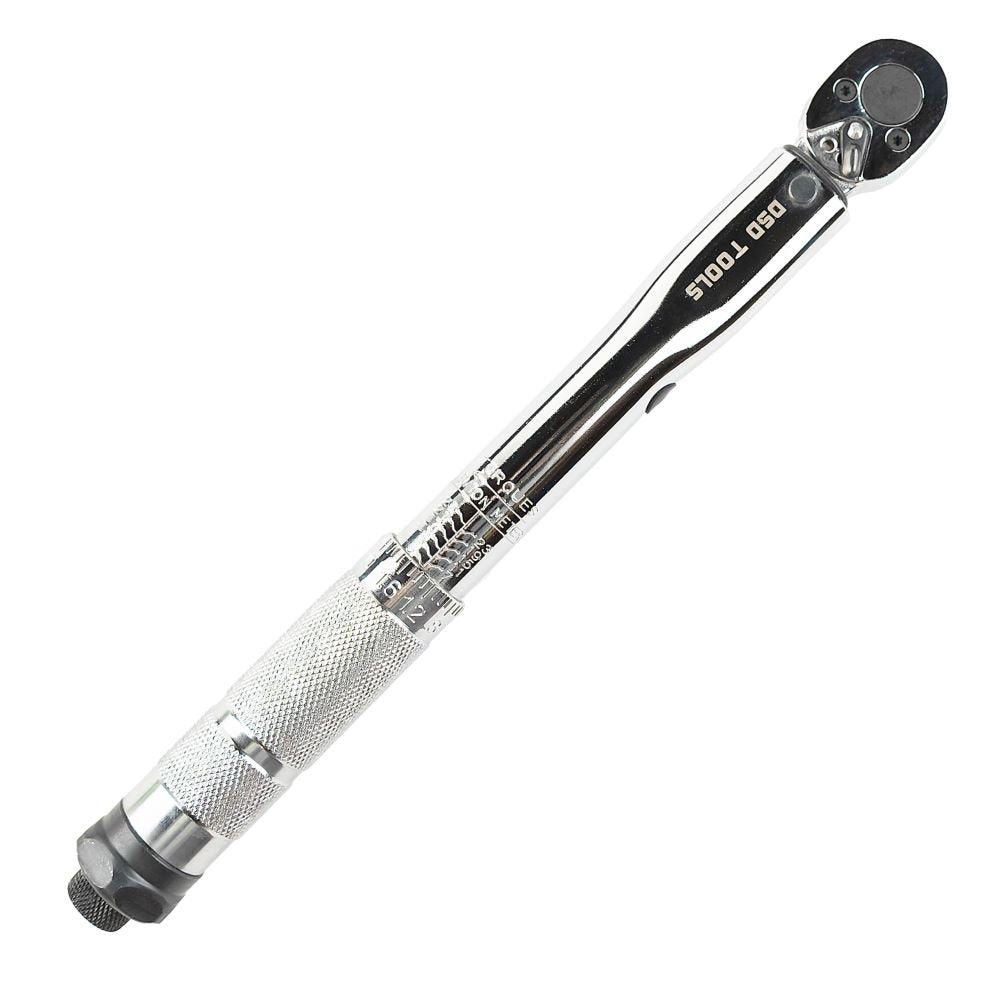 DSD TOOLS 1/4" DR CLICK TORQUE WRENCH 5-25NM DS1088 image 0