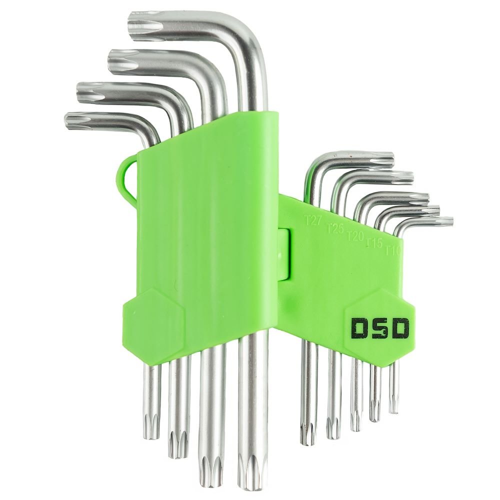 DSD TOOLS 9PC SHORT STAR KEY SET DS1042 image 1