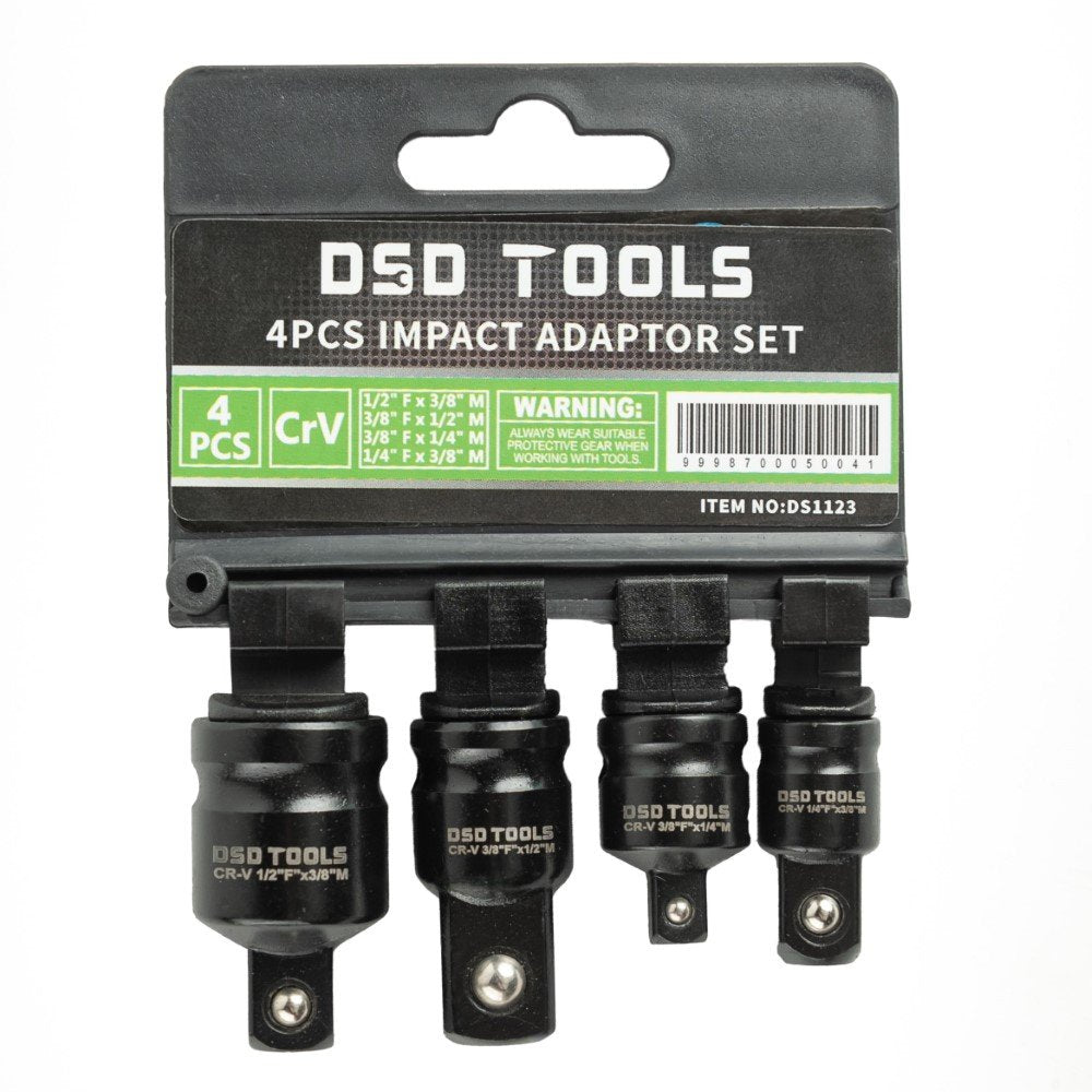 DSD TOOLS 4PCS IMPACT ADAPTOR SET DS1123 image 0
