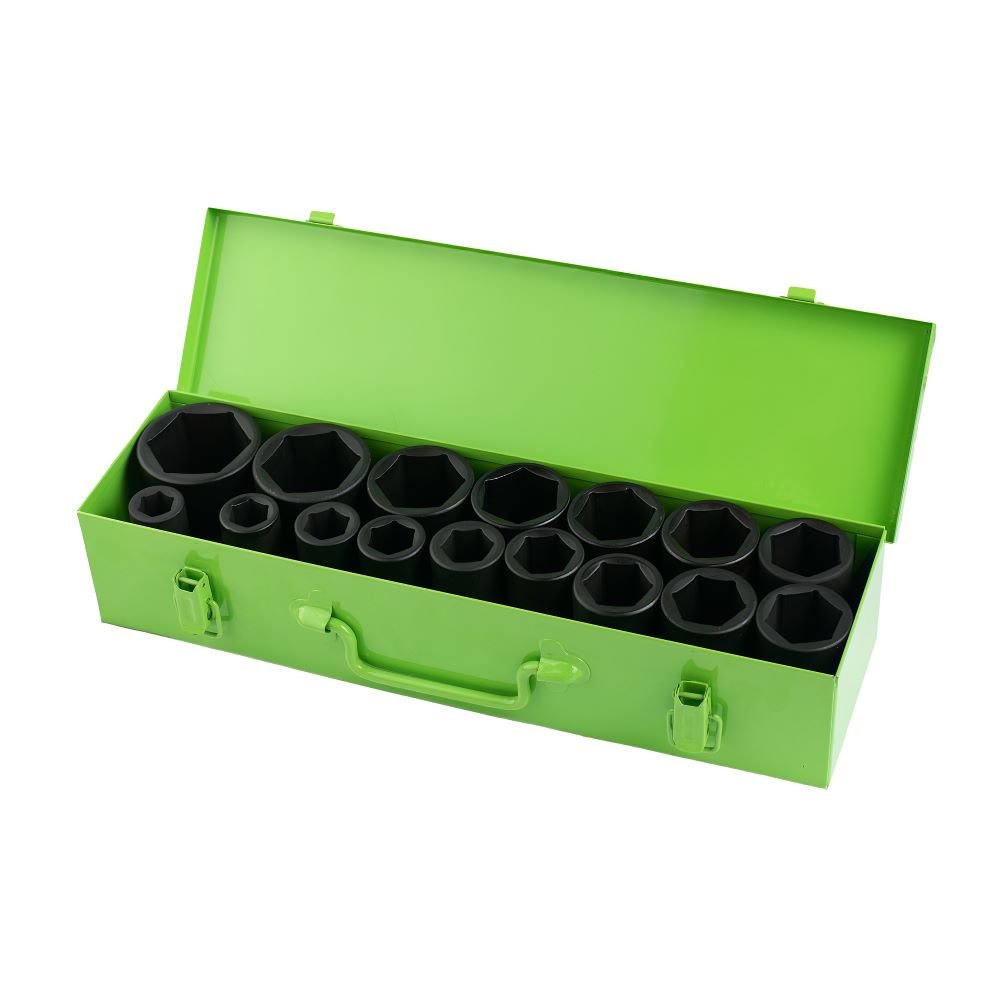DSD TOOLS 16PC 3/4" DR 6PT DEEP IMPACT SOCKET SET DS1149 image 0