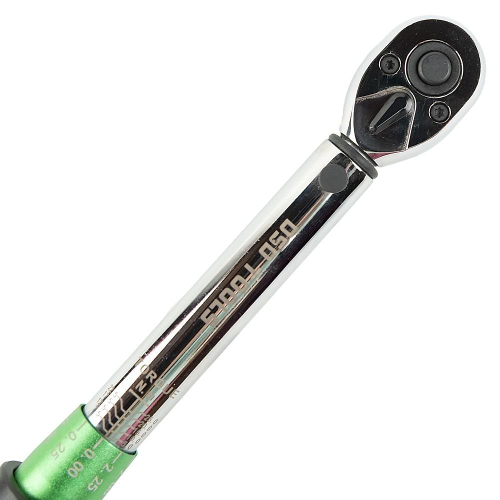 DSD TOOLS 1/4" DR TORQUE WRENCH 5 - 25 NM DS1090 image 3