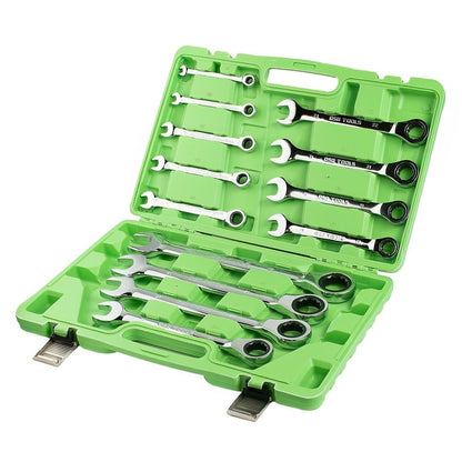 DSD TOOLS 13PC METRIC GEAR RATCHET COMBINATION WRENCH SET DS1057 image 1