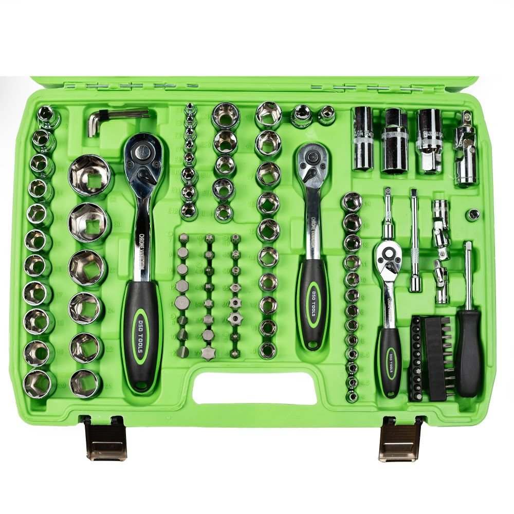 DSD TOOLS 172PC 1/4 3/8 1/2 DR METRIC SUPER LOCK SOCKET SET DS1034 image 3