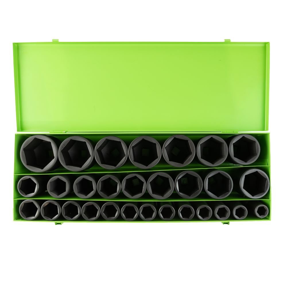 DSD TOOLS 29PC 3/4" DR 6PT DEEP IMPACT SOCKET SET DS1105 image 2