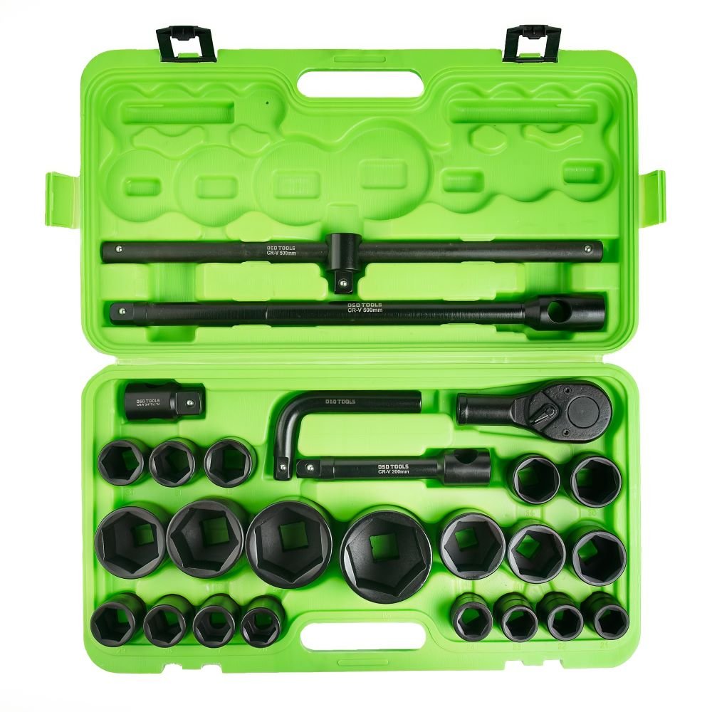 DSD TOOLS 26PC 3/4" AND 1" 6PT STANDARD IMPACT SOCKET SET DS1148 image 2