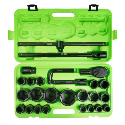 DSD TOOLS 26PC 3/4" AND 1" 6PT STANDARD IMPACT SOCKET SET DS1148 image 2