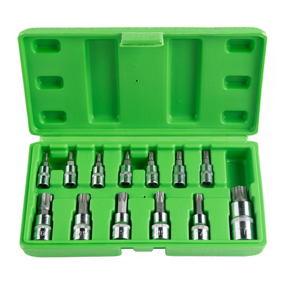 DSD TOOLS 13PC STAR BIT SOCKET SET DS1235 image 0