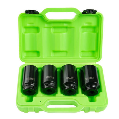 DSD TOOLS 4PC 1/2" DR 12PT DEEP IMPACT HUB NUT SOCKETS DS1112 image 0