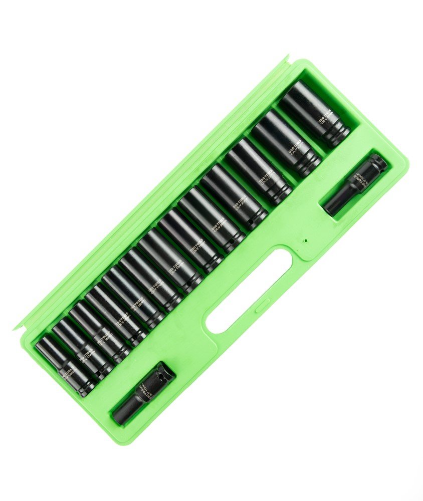 DSD TOOLS 15PC 1/2 DR DEEP IMPACT SOCKETS METRIC 10-24MM DS1172 image 3