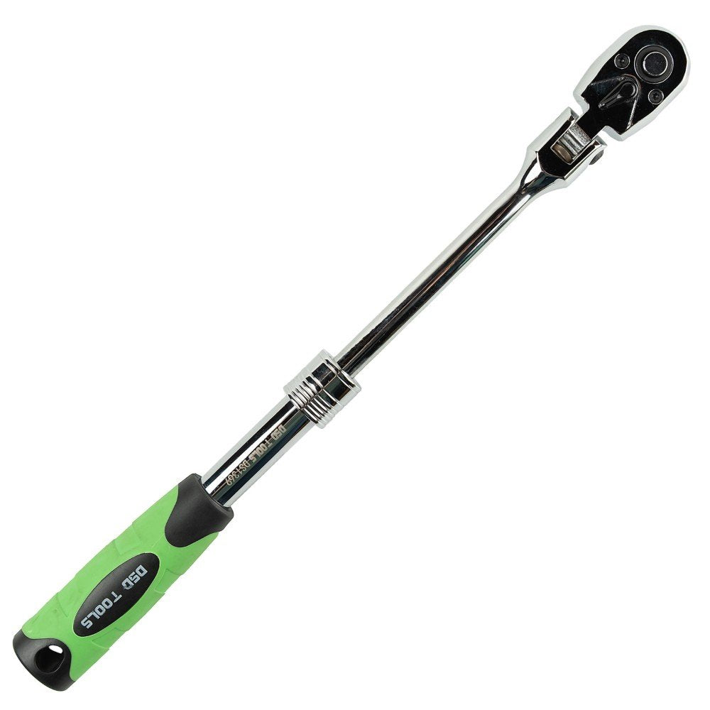 DSD TOOLS 3/8" DR 72T FLEXIBLE EXTENDABLE RATCHET DS1369 image 2