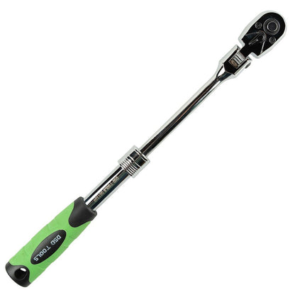 DSD TOOLS 3/8" DR 72T FLEXIBLE EXTENDABLE RATCHET DS1369 image 2