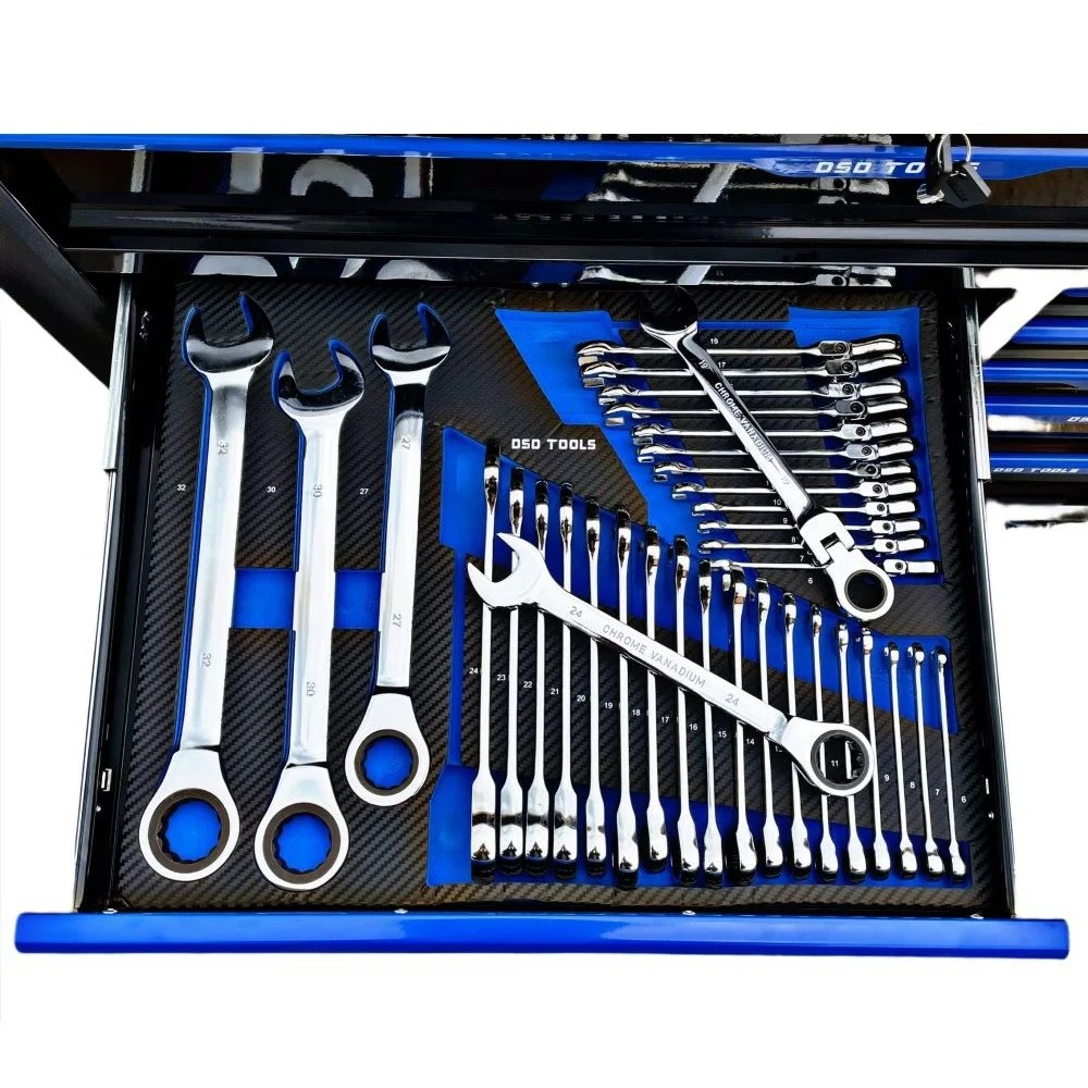 DSD TOOLS 12 DRAWER ROLLER TOOL CHEST 10 CABINETS TOOLS INCLUDED DS1018 image 4