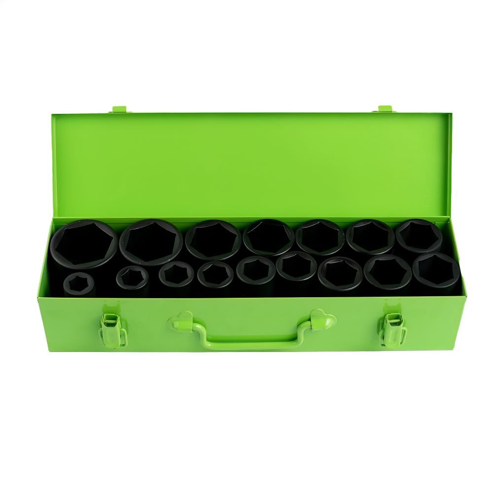 DSD TOOLS 16PC 3/4" DR 6PT DEEP IMPACT SOCKET SET DS1149 image 0