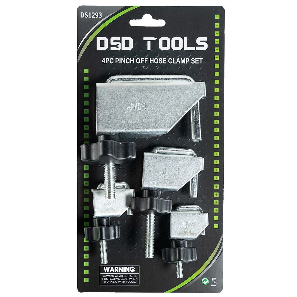DSD TOOLS 4PC PINCH OFF HOSE CLAMP SET DS1293 image 0