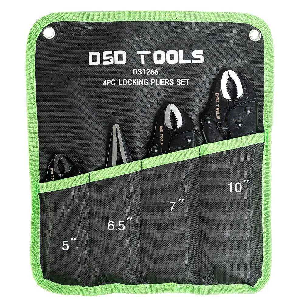 DSD TOOLS 4PC LOCKING PLIERS SET DS1266 image 2