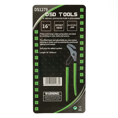 DSD TOOLS 16" GROOVE JOINT WATER PUMP PLIERS DS1279 image 2