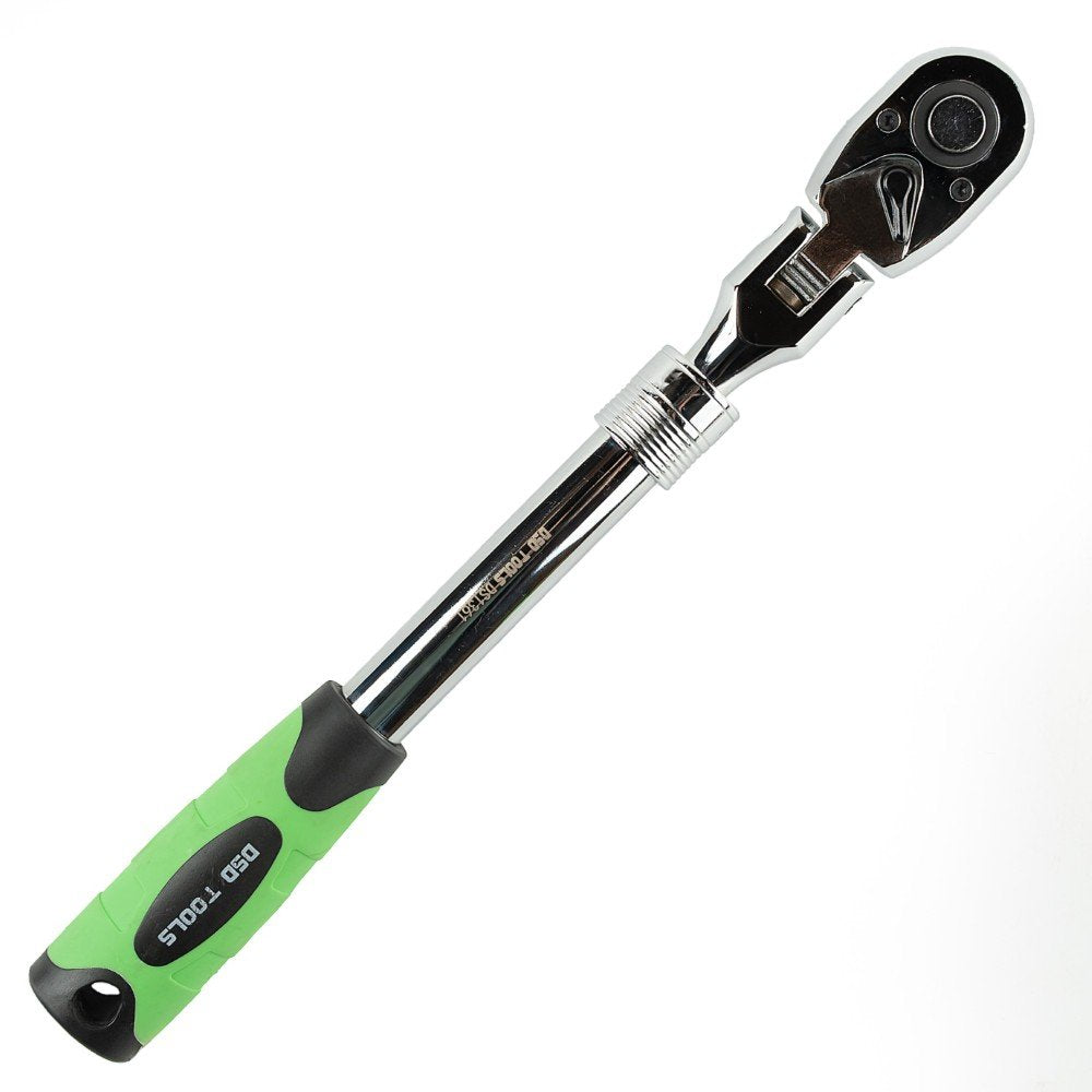 DSD TOOLS 1/2" DR 72T FLEXIBLE EXTENDABLE RATCHET DS1361 image 0