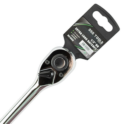DSD TOOLS 1/2" DR 72T EXTRA LONG RATCHET 380MM DS1068 image 4