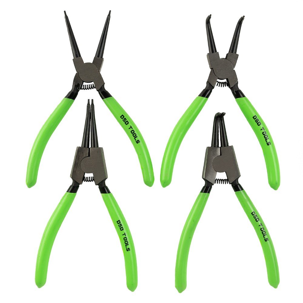 DSD TOOLS 4PC 7" CIRCLIP PLIERS SET DS1275 image 0