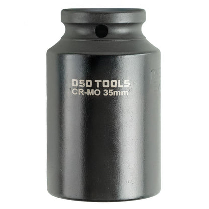 DSD TOOLS 1/2 DR 35MM 12PT THIN WALL HUB NUT SOCKET  DS1164 image 1