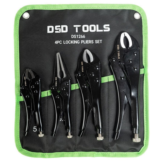 DSD TOOLS 4PC LOCKING PLIERS SET DS1266 image 0