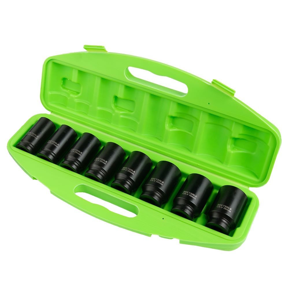 DSD TOOLS 8PC 3/4"DR 6PT DEEP IMPACT SOCKETS DS1101 image 1