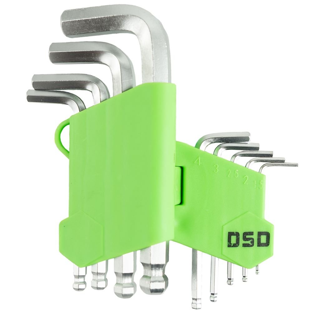 DSD TOOLS 9PC SHORT BALL HEX KEY SET DS1043 image 3