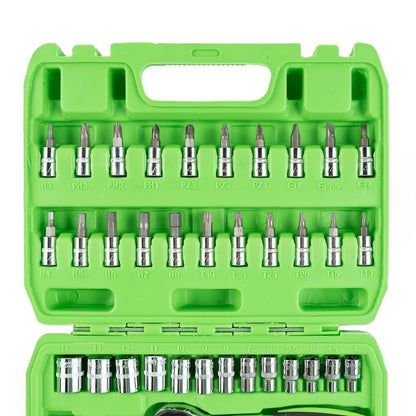 DSD TOOLS 46PC 1/4 DR METRIC SOCKET &amp; BIT SET DS1036 image 3