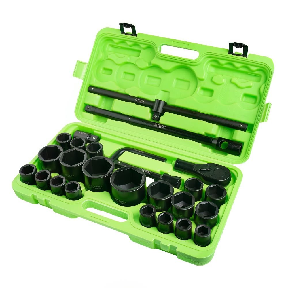 DSD TOOLS 26PC 3/4" AND 1" 6PT STANDARD IMPACT SOCKET SET DS1148 image 1