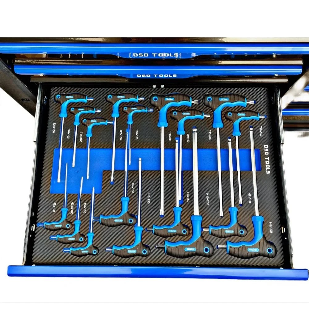 DSD TOOLS 12 DRAWER ROLLER TOOL CHEST 10 CABINETS TOOLS INCLUDED DS1018 image 5