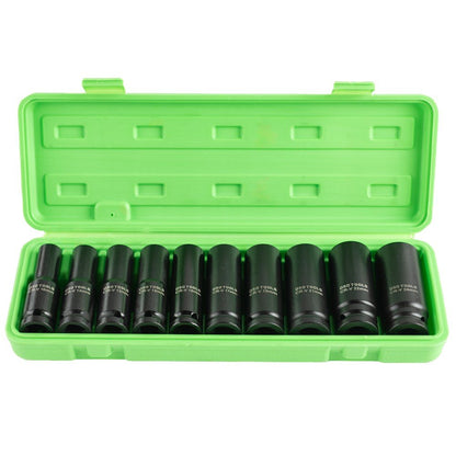 DSD TOOLS 10PC 1/2 DR DEEP IMPACT SOCKETS METRIC DS1171 image 0