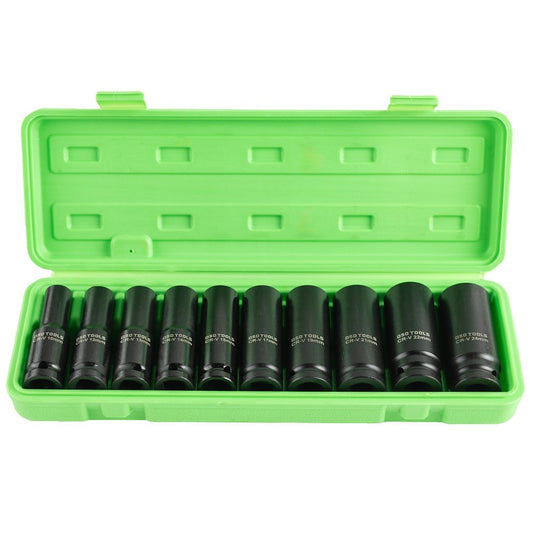 DSD TOOLS 10PC 1/2 DR DEEP IMPACT SOCKETS METRIC DS1171 image 0
