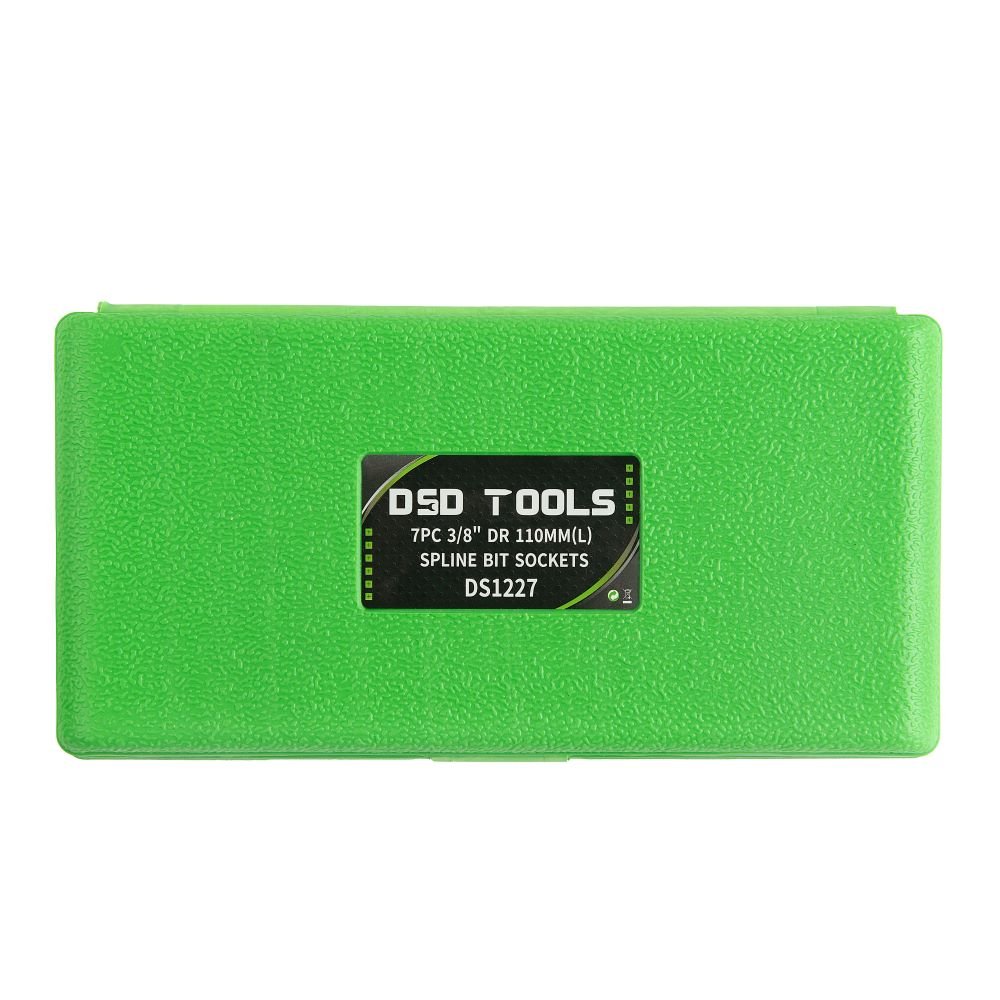 DSD TOOLS 7PC 3/8" DR 110MM(L) SPLINE BIT SOCKETS DS1227 image 3