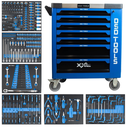 DSD TOOLS 7 DRAWER ROLLER TOOL CHEST CABINET TOOLS INCLUDED DS1020 image 0