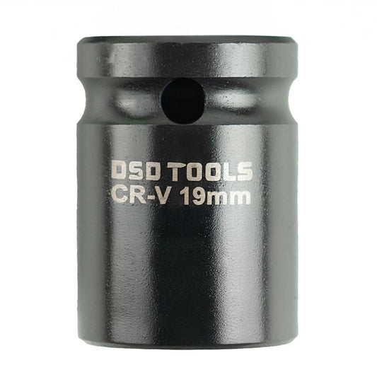DSD TOOLS 1/2 DR 19MM 6PT IMPACT SOCKET EURO STYLE DS1162 image 1