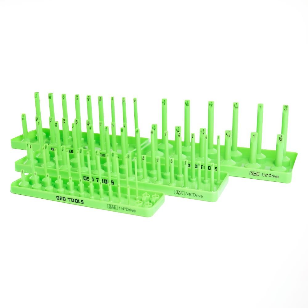 DSD TOOLS 4PC SOCKET TRAY FOR 1/4" 3/8" 1/2" DRIVE SOCKETS DS1356 image 0