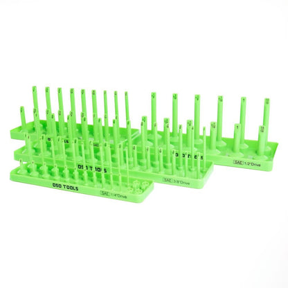 DSD TOOLS 4PC SOCKET TRAY FOR 1/4" 3/8" 1/2" DRIVE SOCKETS DS1356 image 1