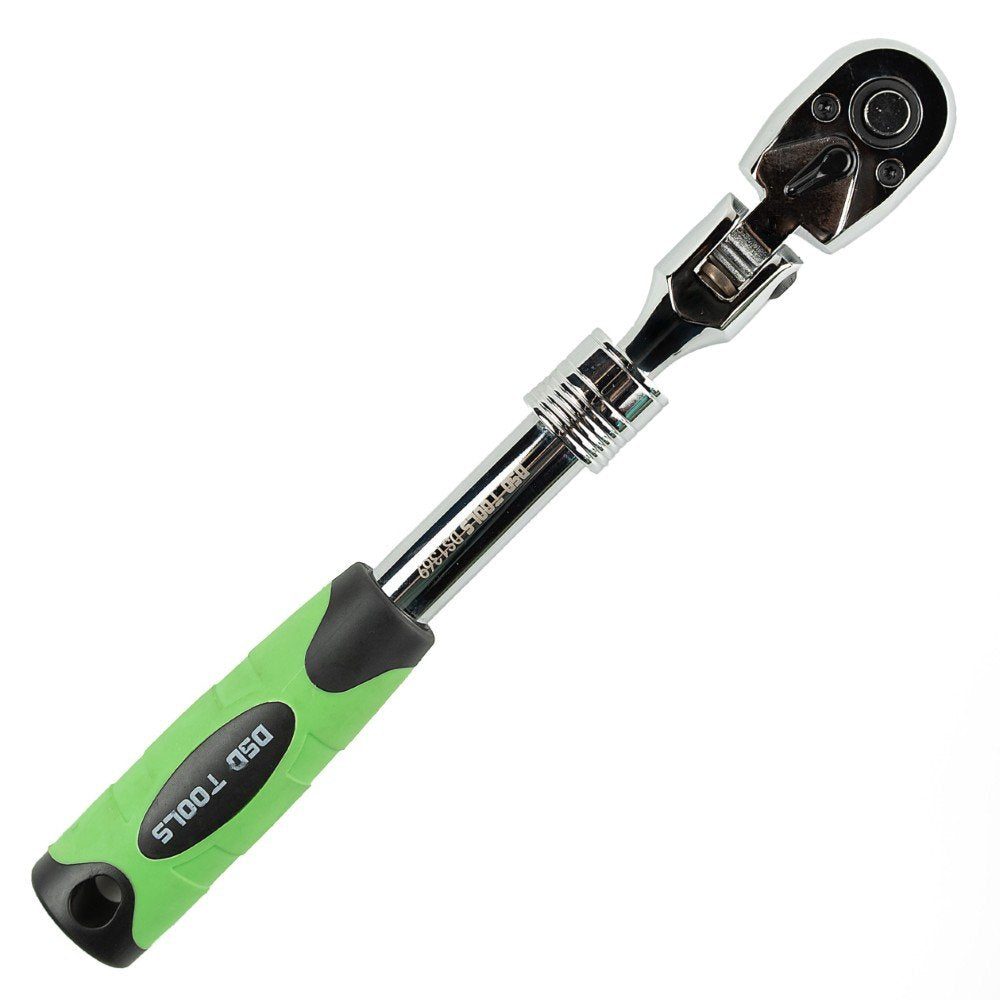 DSD TOOLS 3/8" DR 72T FLEXIBLE EXTENDABLE RATCHET DS1369 image 0