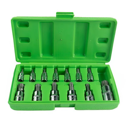 DSD TOOLS 13PC TAMPER PROOF STAR BIT SOCKET SET DS1230 image 0