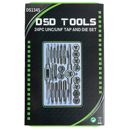 DSD TOOLS 24PC UNC/UNF TAP AND DIE SET DS1345 image 3