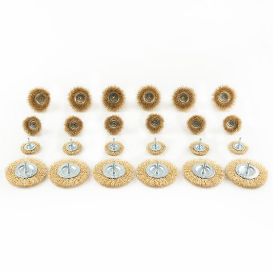 DSD TOOLS 24PC ROTARY WIRE BRUSH SET DS1093 image 0