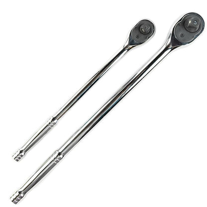 DSD TOOLS 2PC EXTRA LONG RATCHET SET 3/8" &amp; 1/2" DRIVES DS1086 image 1