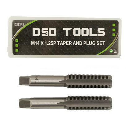 DSD TOOLS M14 X 1.25P TAPER AND PLUG SET DS1348 image 0