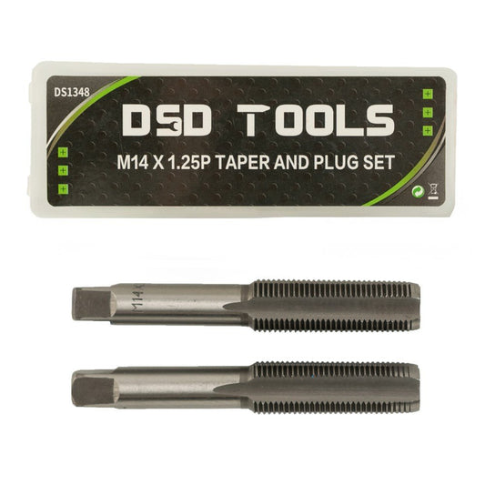 DSD TOOLS M14 X 1.25P TAPER AND PLUG SET DS1348 image 0