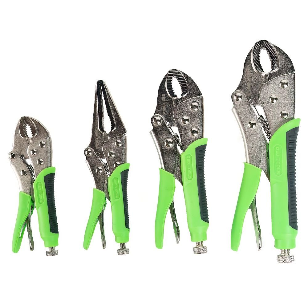 DSD TOOLS 4PC LOCKING PLIERS WITH GRIPS SET DS1268 image 0