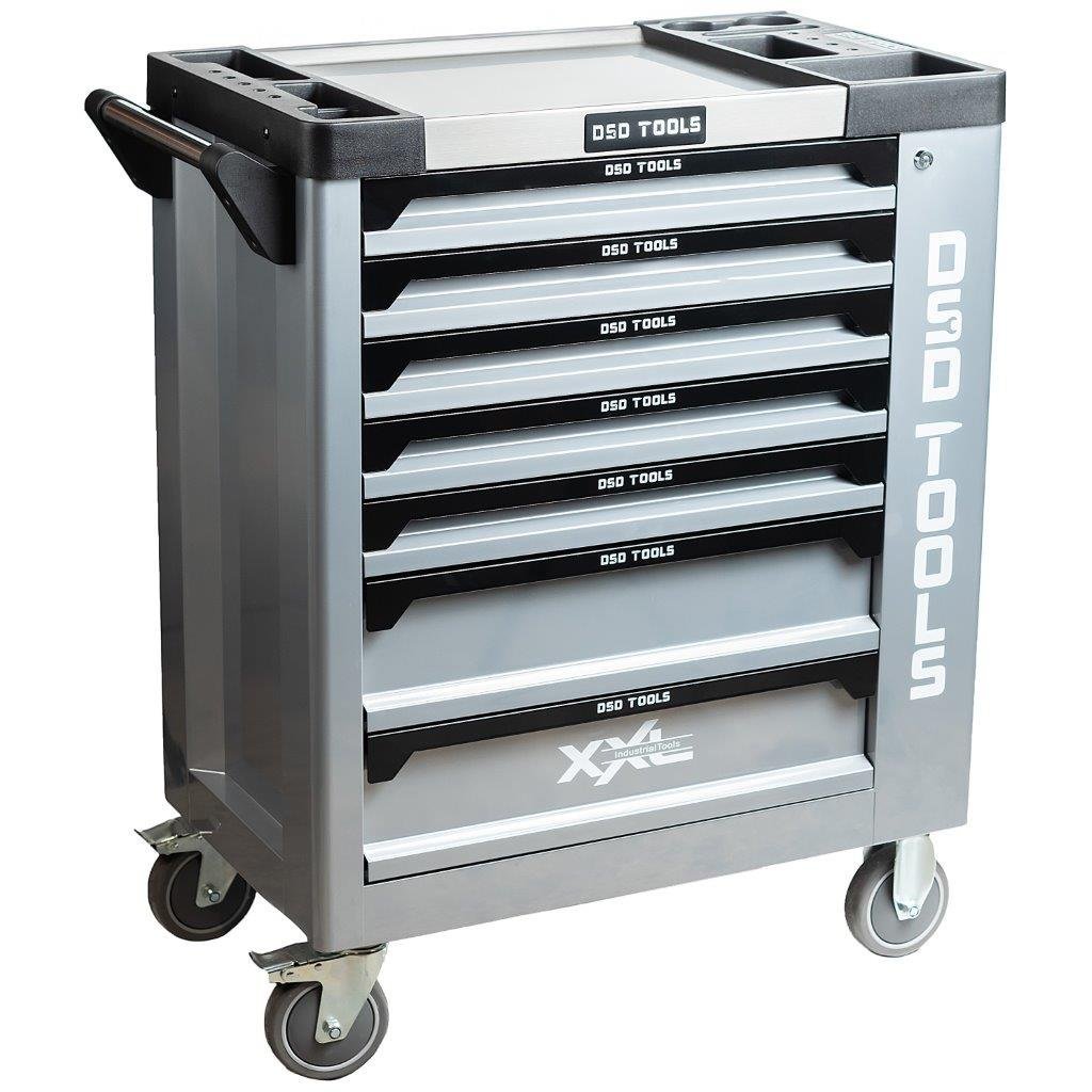 DSD TOOLS 7 DRAWER ROLLER TOOL CHEST CABINET TOOLS INCLUDED DS1021 image 0