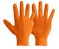 ORANGE NITRILE GLOVES 500PC PER CARTON SIZE L DS4000 image 0