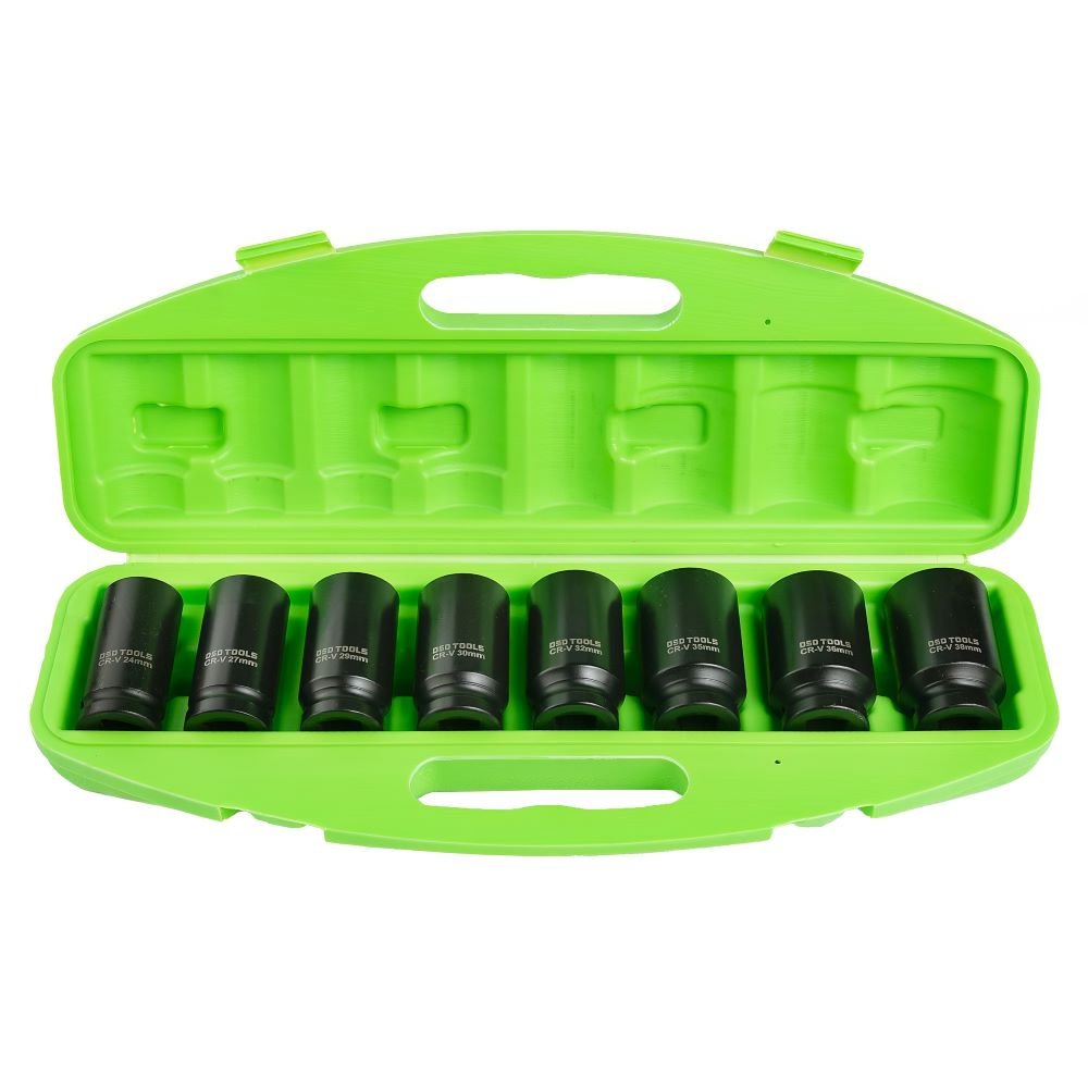 DSD TOOLS 8PC 3/4"DR 6PT DEEP IMPACT SOCKETS DS1101 image 0
